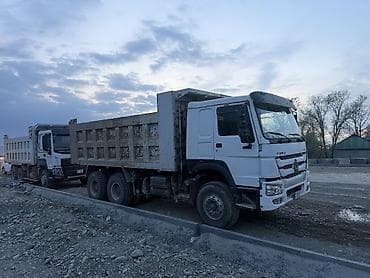 Бизнес үчүн жабдуулар: Самосвал HOWO белый 2014 г мотор 336 - Конфигурация: трехосный — 1