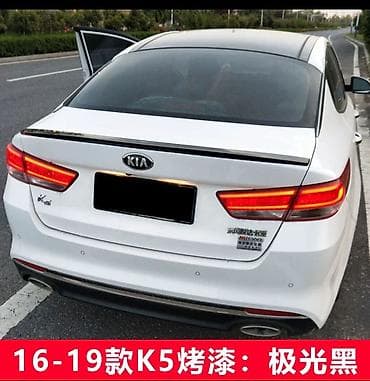 4x4: Спойлер Kia k5 пластик черный белый — 1