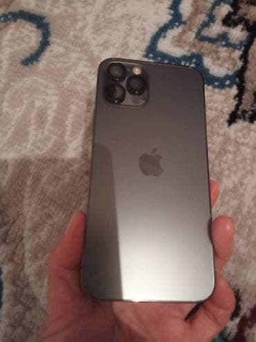 iphone 15: IPhone 12 Pro, Б/у, 128 ГБ, Графит, Зарядное устройство, Защитное стекло, Кабель, 93 % — 1