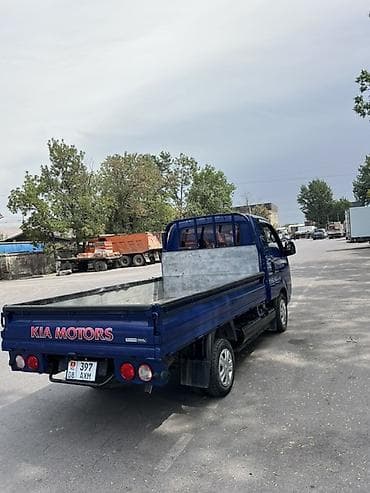 хино рейнджер: Kia Bongo III (однотонный синий мини-грузовик/бортовой) - Кабина на 3 — 8