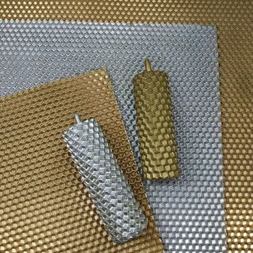 из серебра: Вощина золото и серебро для изготовления свечей. Всего по 250 сом за — 3