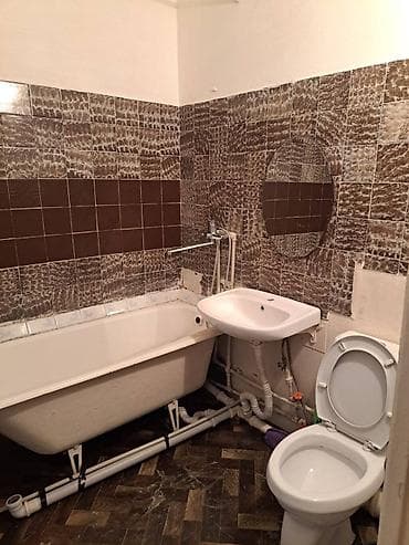 105: 1 комната, 33 м², Аламедин-1 мкр 105 серия, 1 этаж, Косметический ремонт — 4