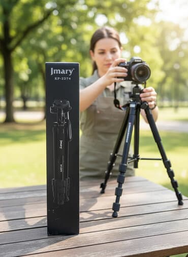 фотоаппарат в аренду: Штатив Jmary KP-2274 — универсальный штатив для фото- и видеосъёмки — 1