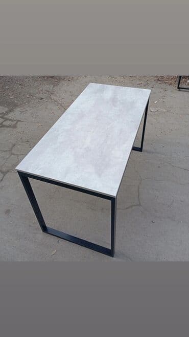 Стол для кафе, Новый, Прямоугольный, цвет - Коричневый at lalafo.kg Стол для кафе, Новый, Прямоугольный, цвет - Коричневый