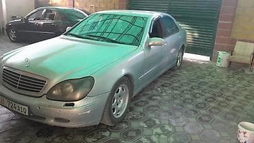 Mercedes-Benz S-Class: 1999 г., 4.3 л, Автомат, Бензин, Седан