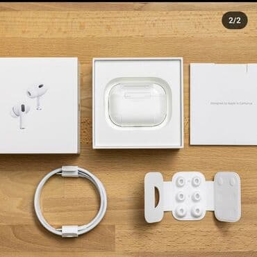 правый наушник airpods: Вакуумные, Apple, Новый, Беспроводные (Bluetooth), Классические — 2