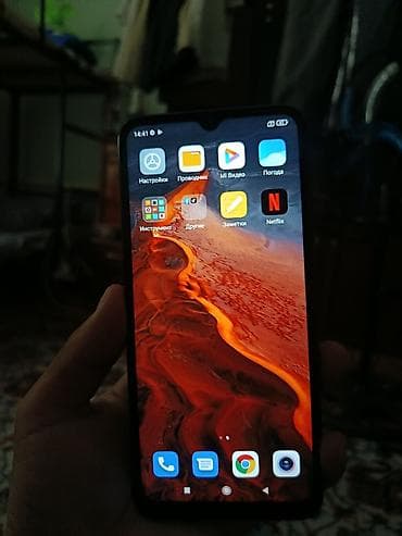 redmi 11a: Redmi, Redmi 9A, Б/у, 64 ГБ, цвет - Черный, 2 SIM — 1