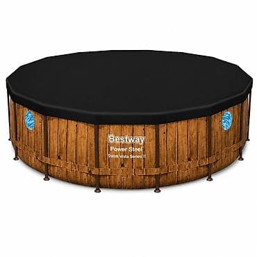 Спорт и отдых: Каркасный бассейн Bestway 427х107 см Купить в Бишкеке — прочный — 4