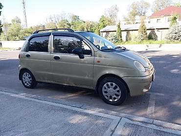 Транспорт: Daewoo Matiz: 2006 г., 0.8 л, Кол менен иштөөчү, Бензин, Хетчбек — 2