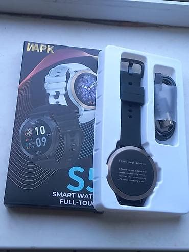 срв 5: Смарт‑часы S5 (SMART WATCH FULL‑TOUCH) WAPK S5 — это бюджетные — 1