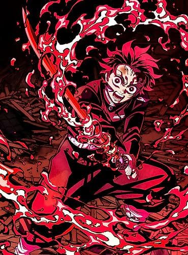 аниме: Постеры и арт-принты по аниме «Kimetsu no Yaiba / Demon Slayer» - — 4