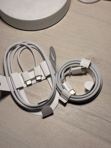 шнур для айфона: Оригинальный шнур для зарядки IPhone Type C to lightning цена 1200 — 3