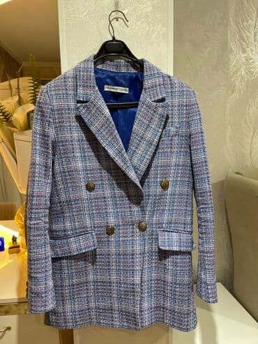 Твидовый тонкий пиджак. Производство Турция 🇹🇷. Размер 38. Подходит до