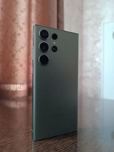 core i9: Samsung Galaxy S23 Ultra, Б/у, 512 ГБ, цвет - Зеленый, 1 SIM — 5