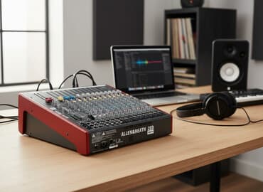 Allen & Heath ZED60-14FX – Компактный четырнадцатиканальный микшер