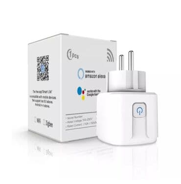 Умная Wi-Fi розетка. Позволяет легко управлять устройствами с помощью