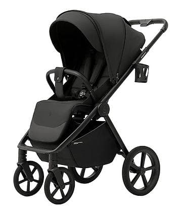 Детские электрокары: Коляска, цвет - Черный — 1