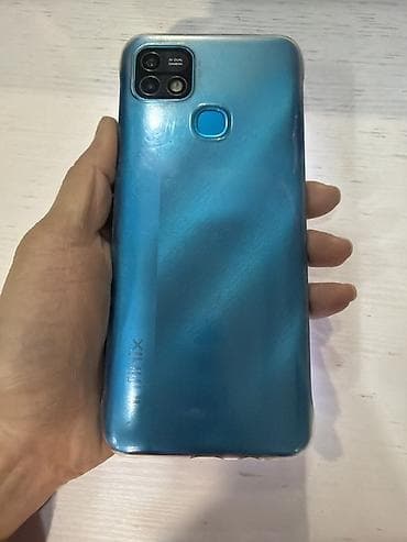 canon eos 2000d: Infinix Hot 10i, Б/у, 32 ГБ, цвет - Синий — 2