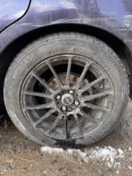 зимние шины на фит: Колеса в сборе 205 / 55 / R 16, Лето, Б/у, Комплект, Легковые, Литые, отверстий - 5 — 1