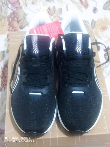 обувь кеды: Продаю новый кроссовки от бренда лилинг 43размер!!!!! - Цвет: черный — 1