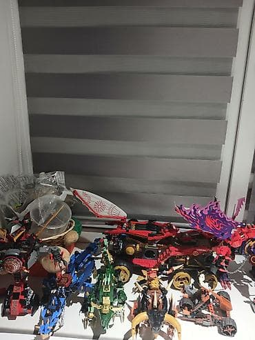 огненный: Коллекция из конструкторов в стиле LEGO Ninjago/Technic — крупные — 3