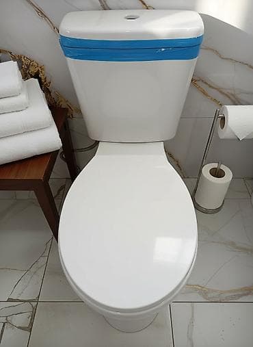 Унитаз Напольный, Материал: Фарфор