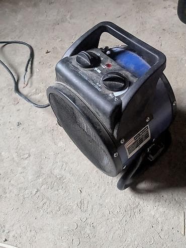 electric fan: Тепловая пушка Электрическая, более 2000 Вт, Термостат — 3