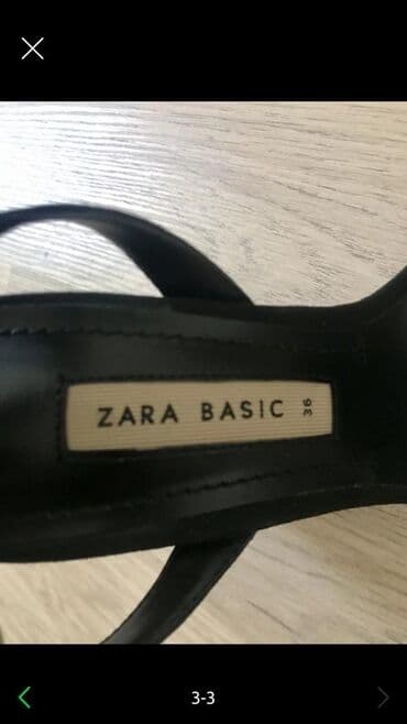Спецодежда: Босоножки Zara ( США). В отличном состоянии. Чёрные ( замша) — 3
