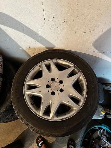 Колеса в сборе 225 / 55 / R 17, Лето, Б/у, Комплект, Легковые, Литые, отверстий - 5