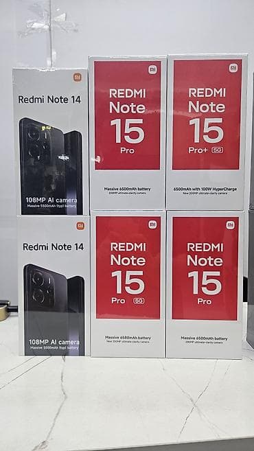 Redmi, Redmi Note 15 Pro, Новый, 256 ГБ, цвет - Черный, 2 SIM
