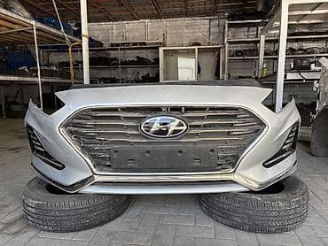 Бампер Hyundai, Б/у, Оригинал — 1
