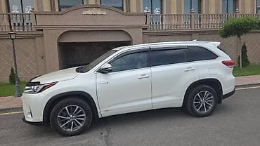 виш капот: Toyota Highlander: 2018 г., 3.5 л, Автомат, Гибрид, Кроссовер — 3
