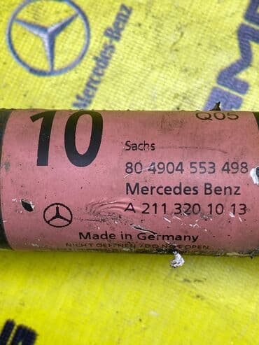запчасти на мерседес w211 в бишкеке: Передний амортизатор, Комплект амортизаторов Mercedes-Benz Оригинал, Япония — 3