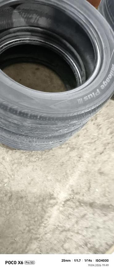 lada 2113: Шины R 17, Лето, Б/у, Комплект, Легковые, Корея, Hankook — 9