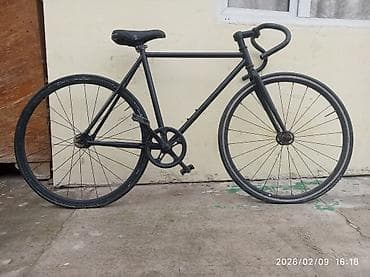 бу гитара: Трековый велосипед (фикс/синглспид) на тонкой стальной раме — 7