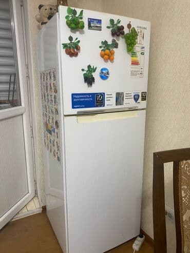 пассивное сетевое оборудование planet: Холодильник Samsung, Б/у, Двухкамерный — 3