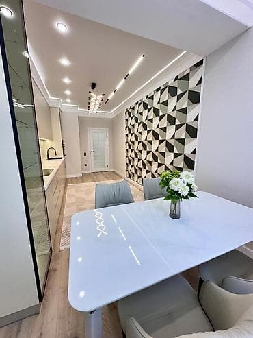 2 room flat: 2 комнаты, 82 м², Элитка, 13 этаж, Дизайнерский ремонт — 10