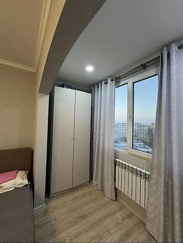 osh flat: 1 комната, 45 м², Восток-5 мкр 106 серия, 9 этаж, Свежий ремонт — 9