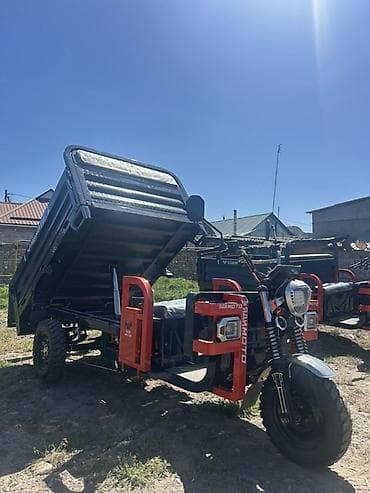 кроссовый мото: Грузовой трёхколёсный мотоцикл (трицикл) с самосвальным кузовом — 3