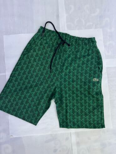 брендовые мужские спортивные костюмы из турции: Мужской спортивный костюм, S, M, L, Lacoste, Новый, цвет - Зеленый, Самовывоз — 6