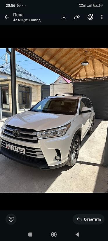 Toyota Highlander: 2018 г., 3.5 л, Автомат, Бензин, Кроссовер — 5