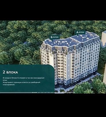 агентство: 2 комнаты, 67 м², Элитка, 8 этаж, Готовая ПСО (под самоотделку) — 8