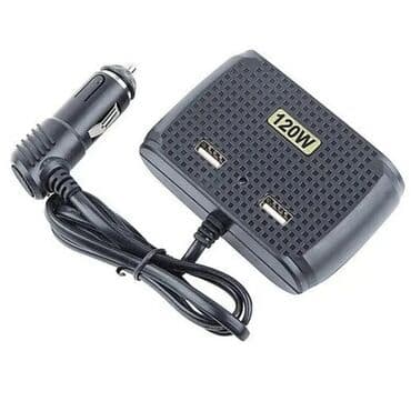 навигаторы: Разветвитель тройник в прикуриватель с двумя выходами USB предназначен — 3