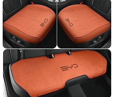 Аксессуары и тюнинг: Чехлы Экокожа, цвет - Серый, BYD — 1