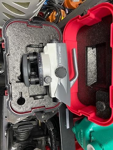 Оптический нивелир Terra PRO TR-36X, выполненный в сером и белом — 4