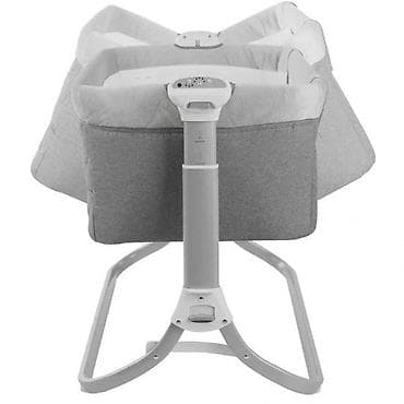 кроватка 7 в 1: Люлька, Б/у, Колыбель, Переноска, Качалка, цвет - Серый, Самовывоз — 2