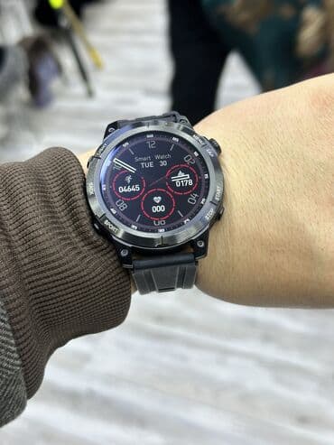 Другие смарт-часы: Смарт-часы SmartX x8max с круглым дисплеем и спортивным дизайном — 1