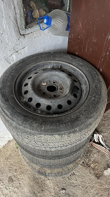 v klass: Колеса в сборе R 15, Зима, Комплект, Железные, отверстий - 5 — 3