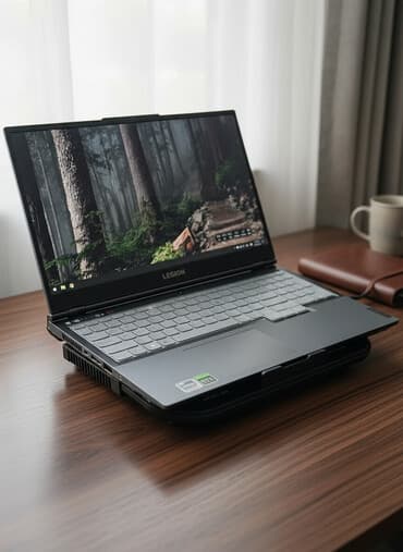 ноутбуки игравые: Ноутбук, Lenovo, 16 ГБ ОЗУ, AMD Ryzen 5, 15.6 ", Б/у, Для работы, учебы, память SSD — 1