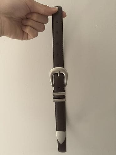 Аксессуарлар: Кайыш, Башка бренд, Материалы: Нукура булгаары, Унисекс, Жаңы — 2